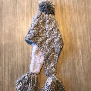 Prana Sherpa fleece winter hat with ear flaps